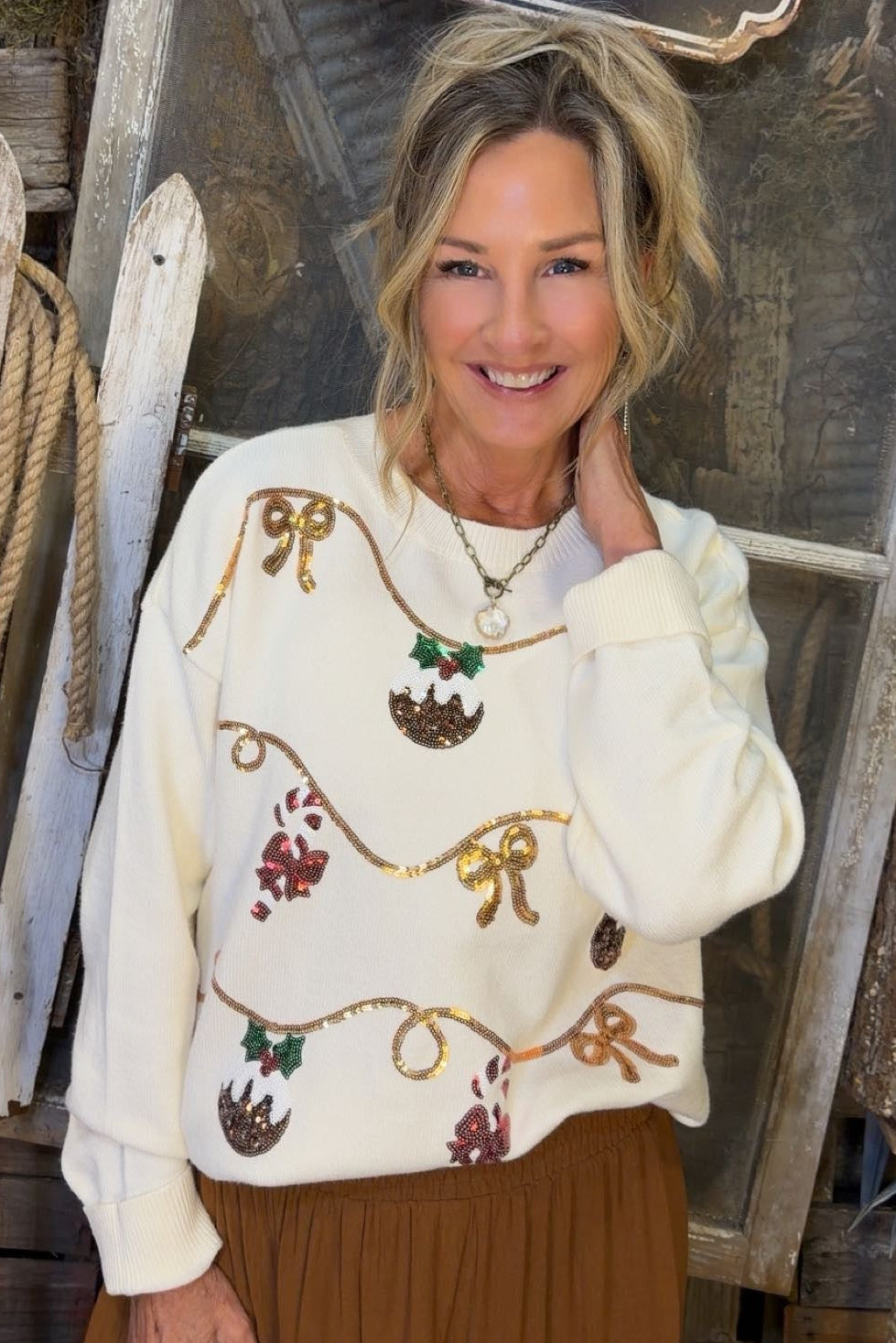 Glamour &amp; Garland Sweater