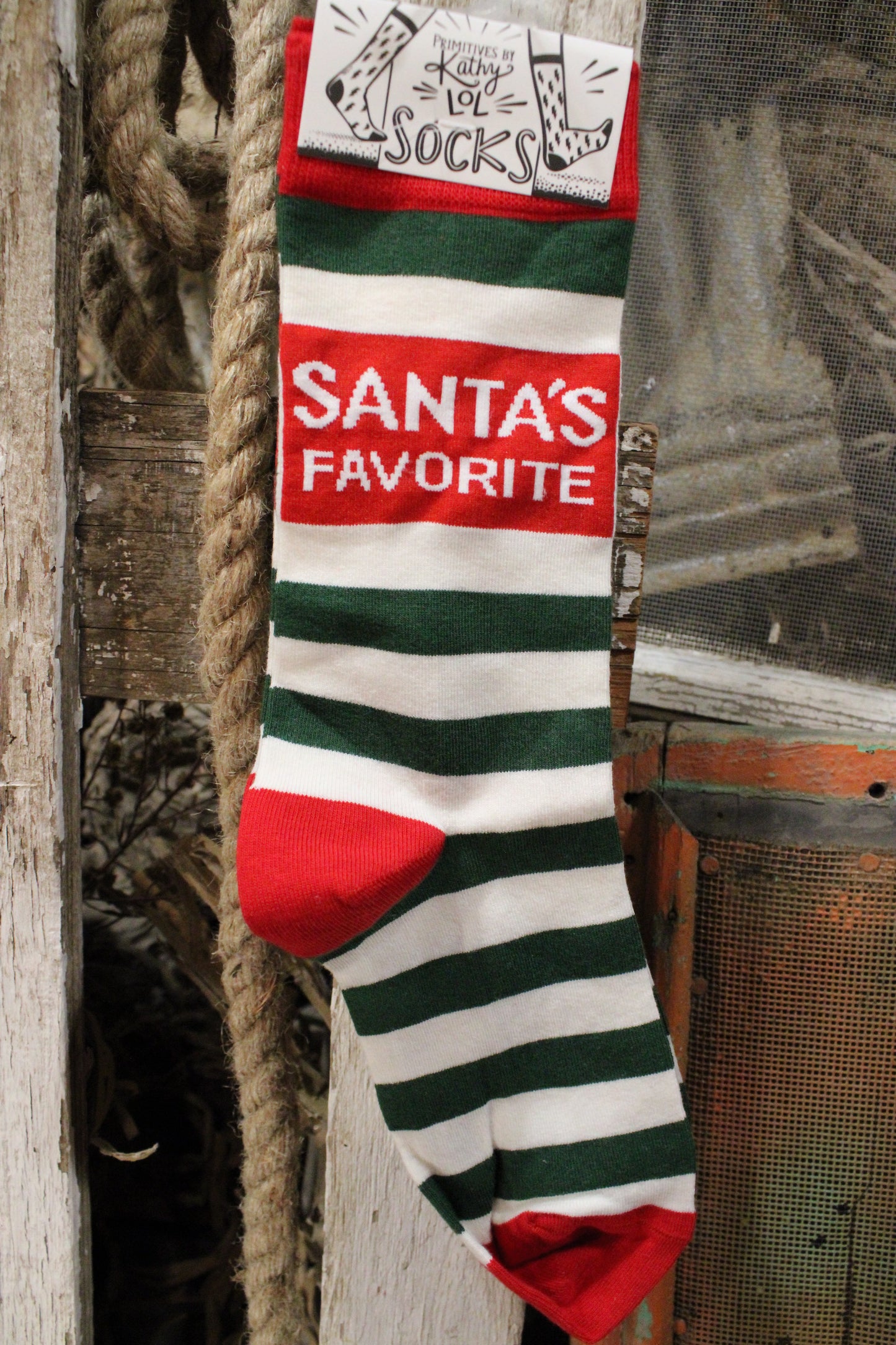 Santa's Favorite Socks