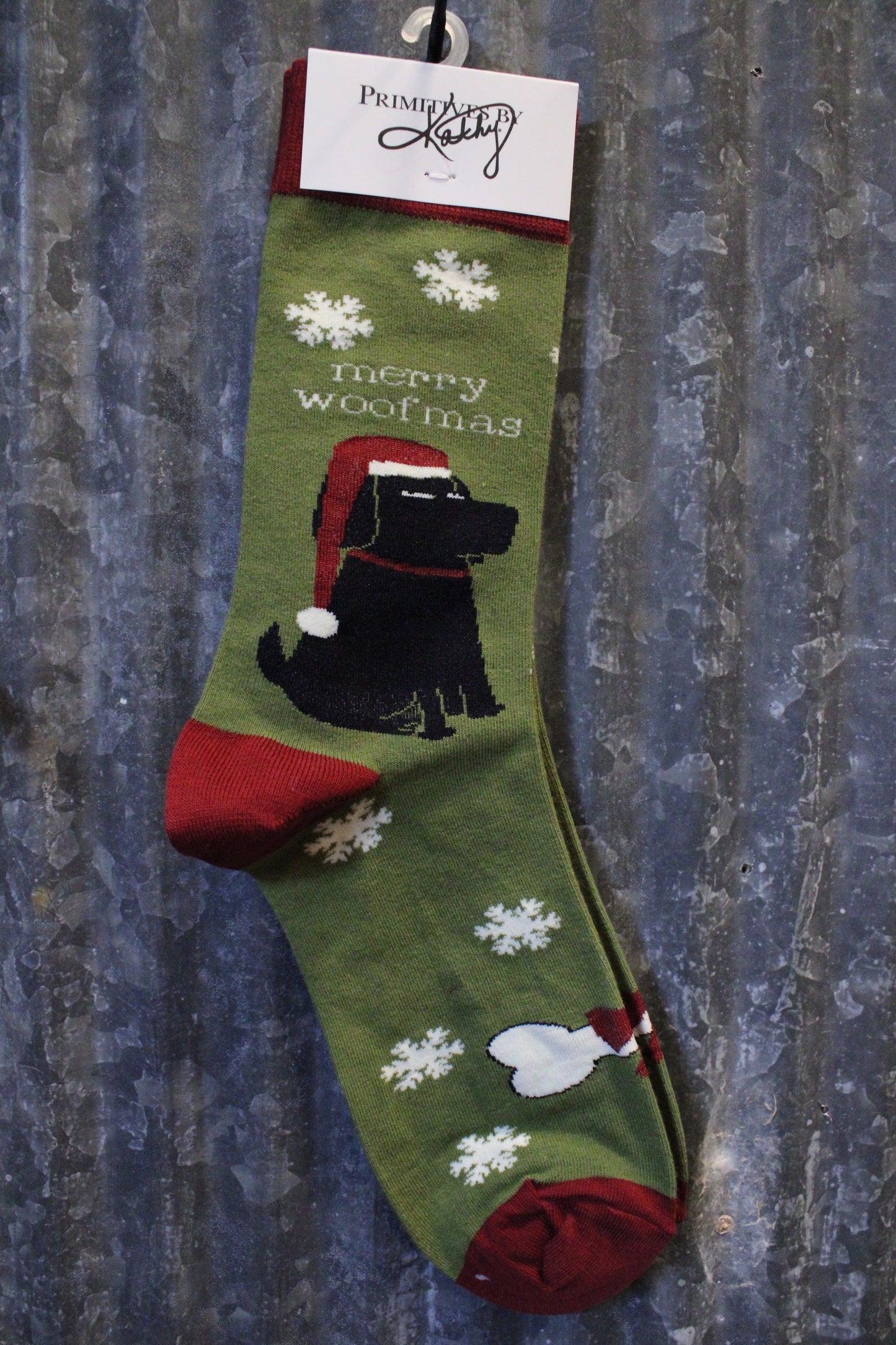 Merry Woofmas Socks
