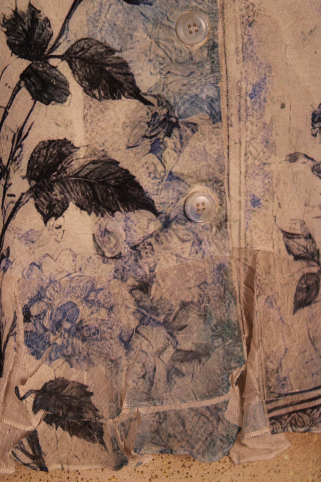 Petals and Poetry Bluebird Jacket
