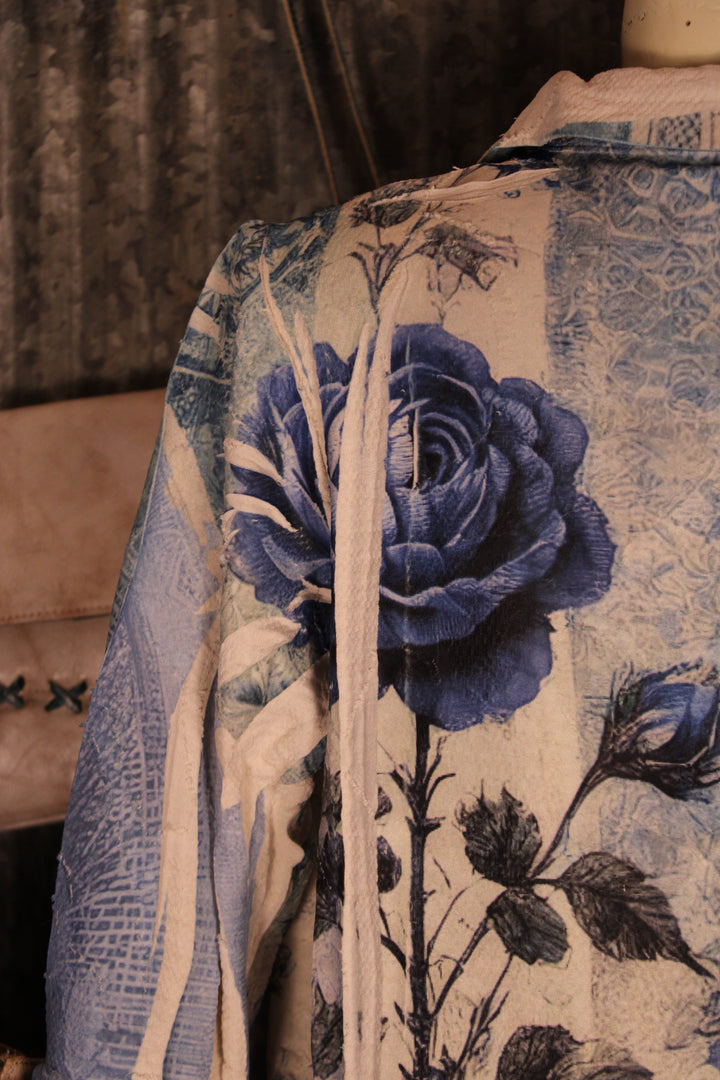 Petals and Poetry Bluebird Jacket