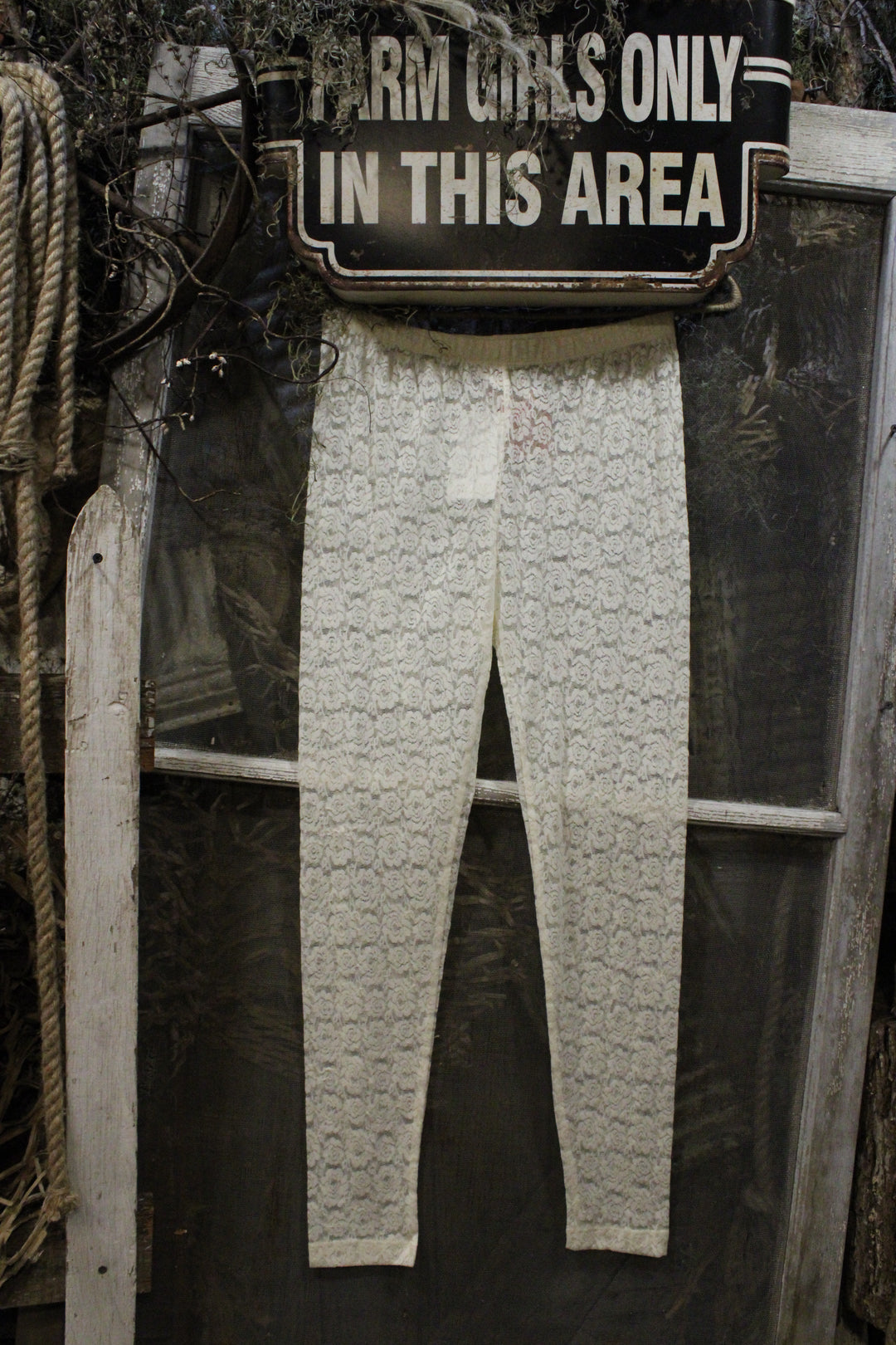 April Cornell Lace And Grace Leggings