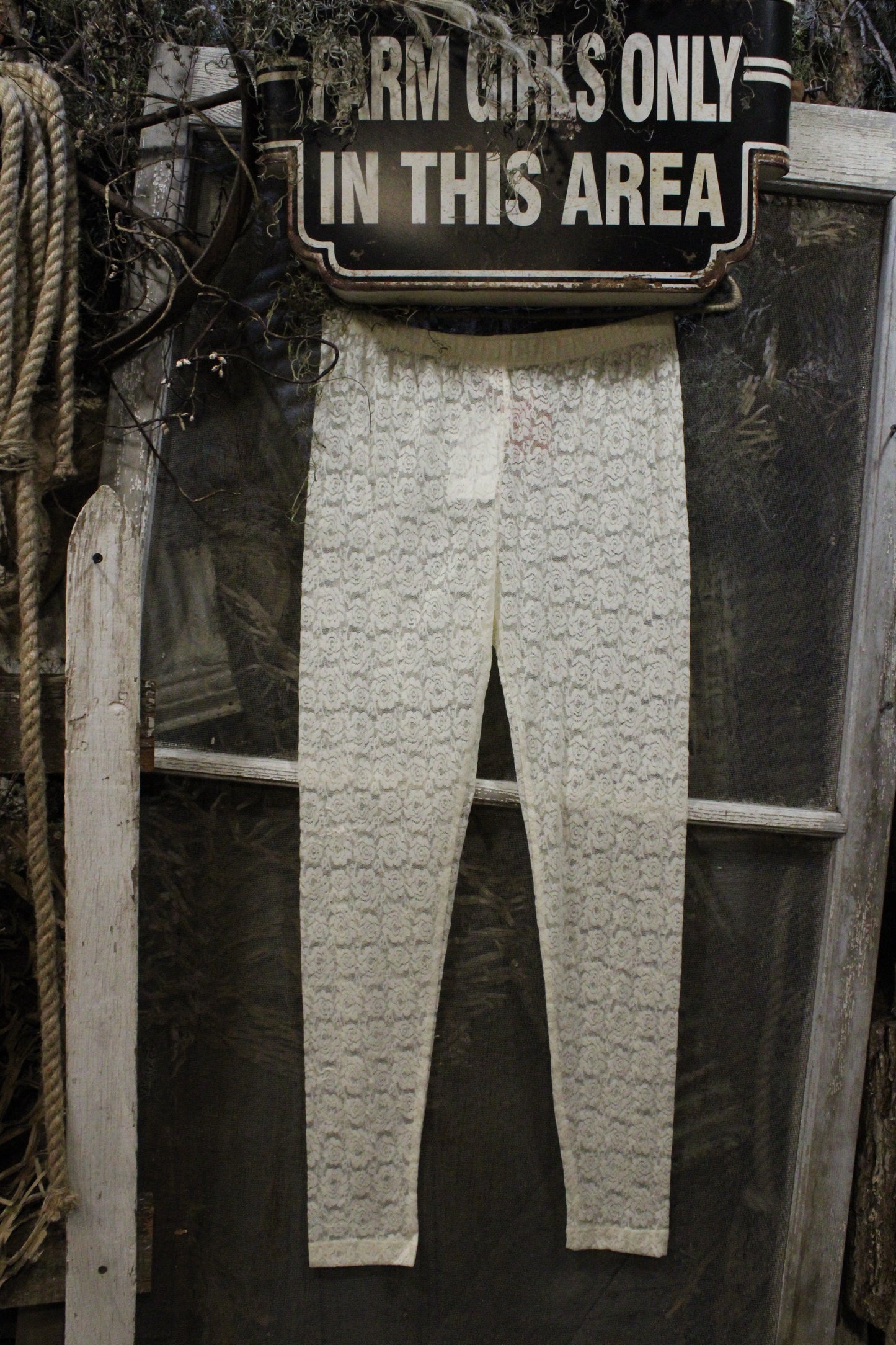 April Cornell Lace And Grace Leggings