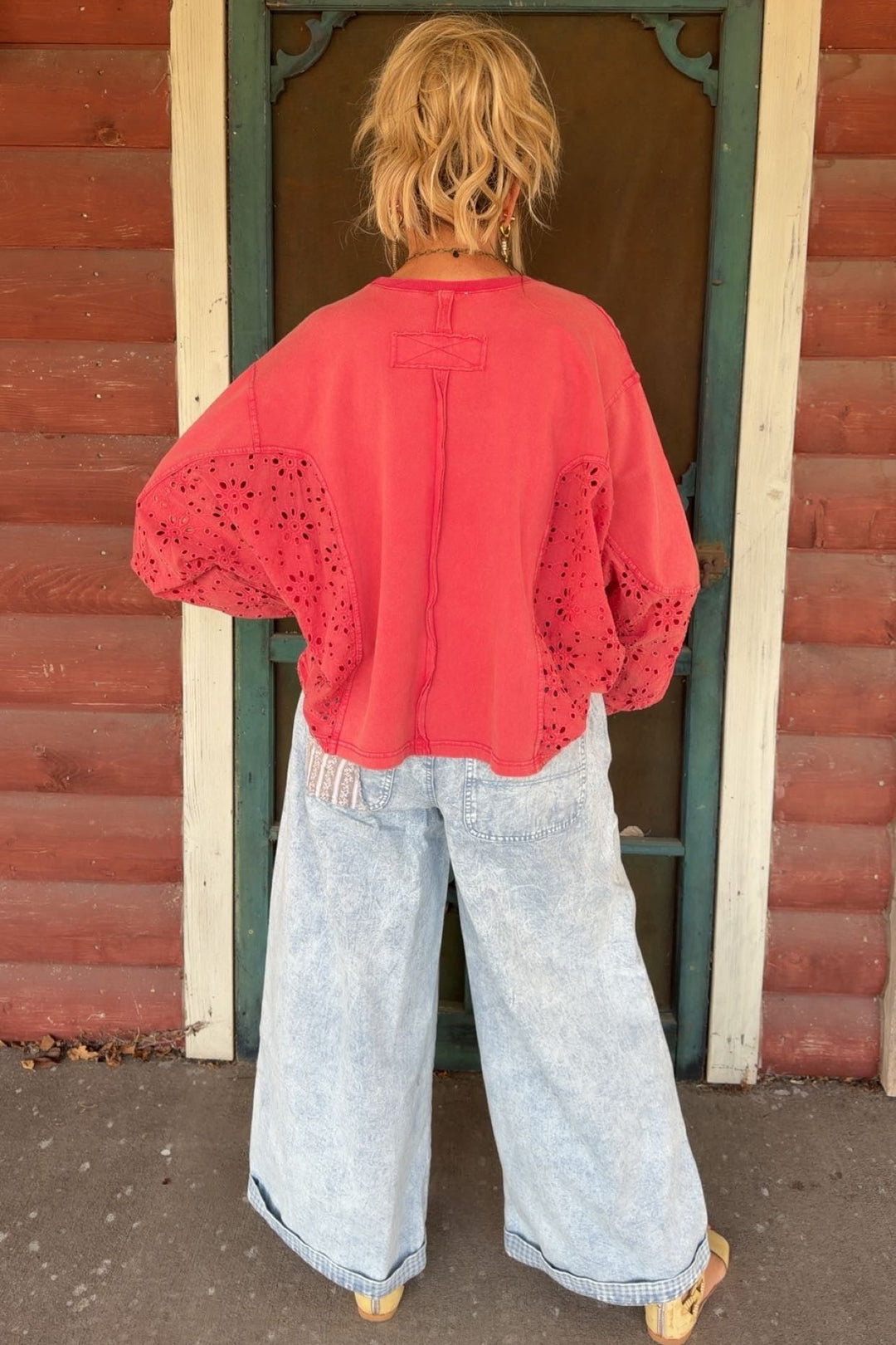 Painted Petal Jeans