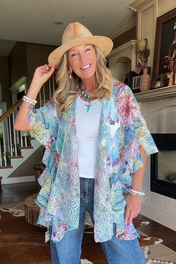 Botanical Oasis Kimono