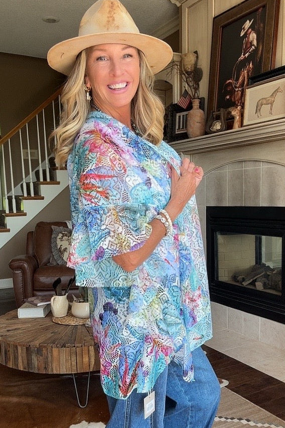 Botanical Oasis Kimono