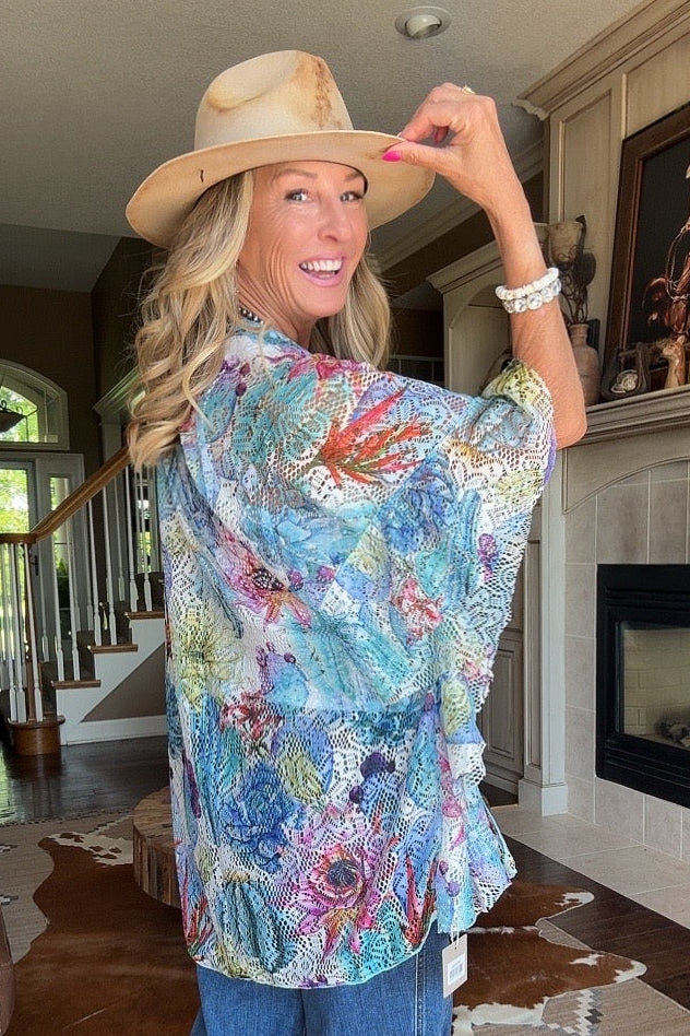 Botanical Oasis Kimono