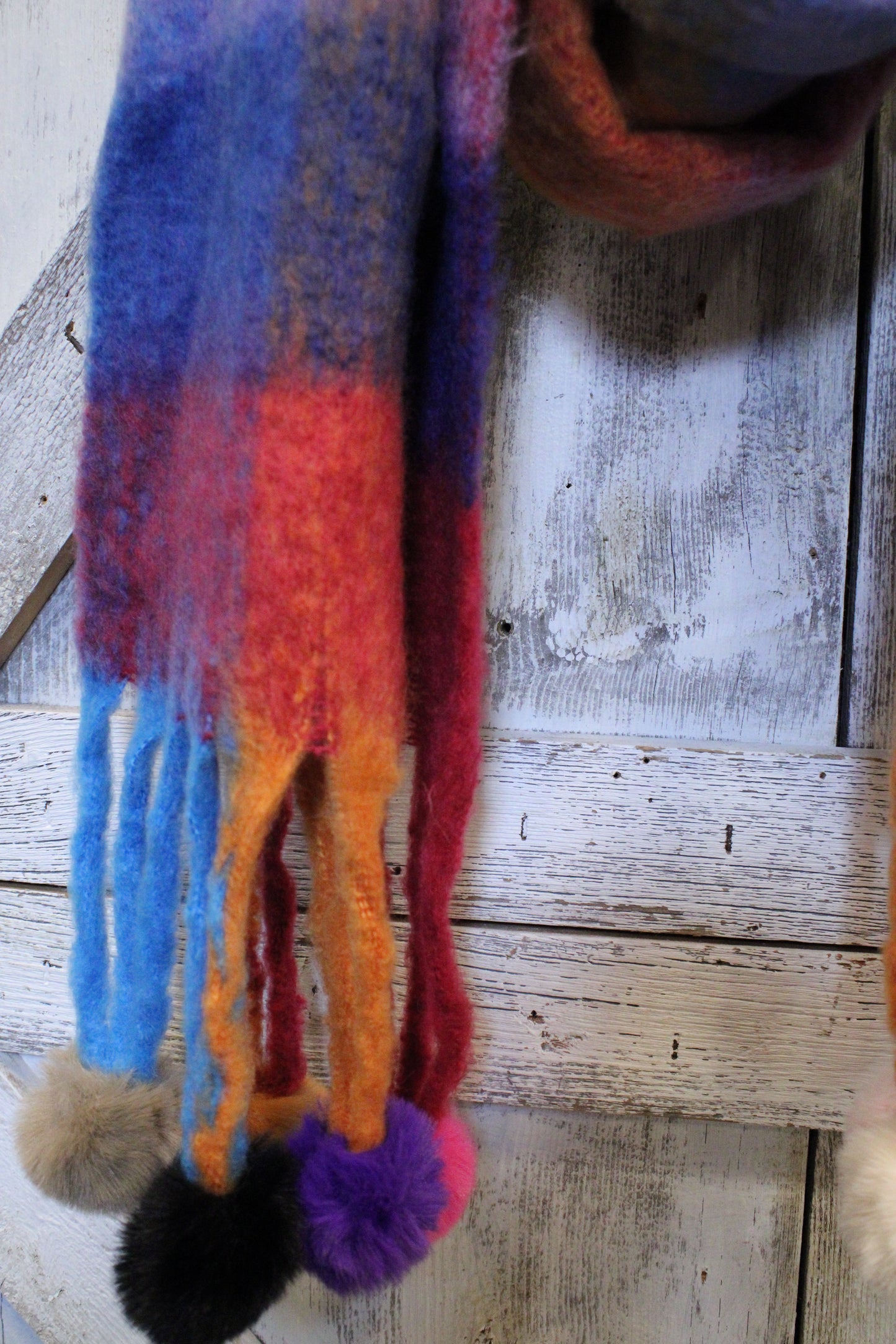Pom Pom Scarf