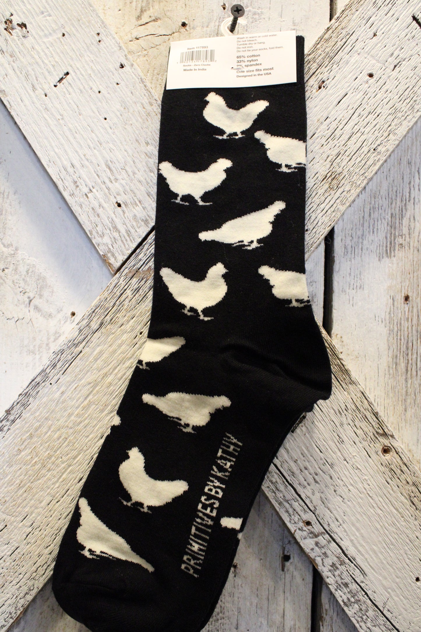 Zero Clucks Given Socks