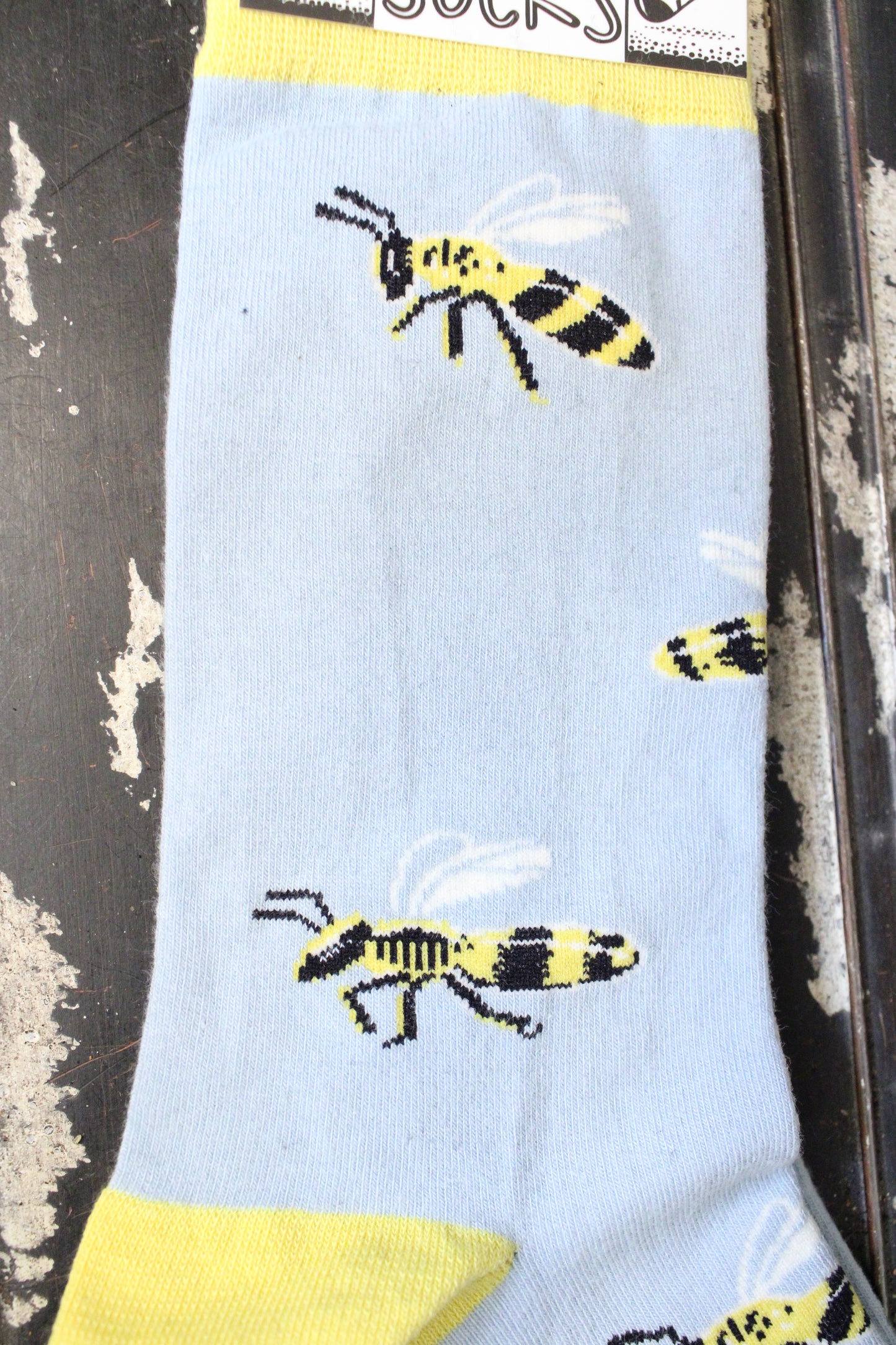 Bees And Daisies Socks