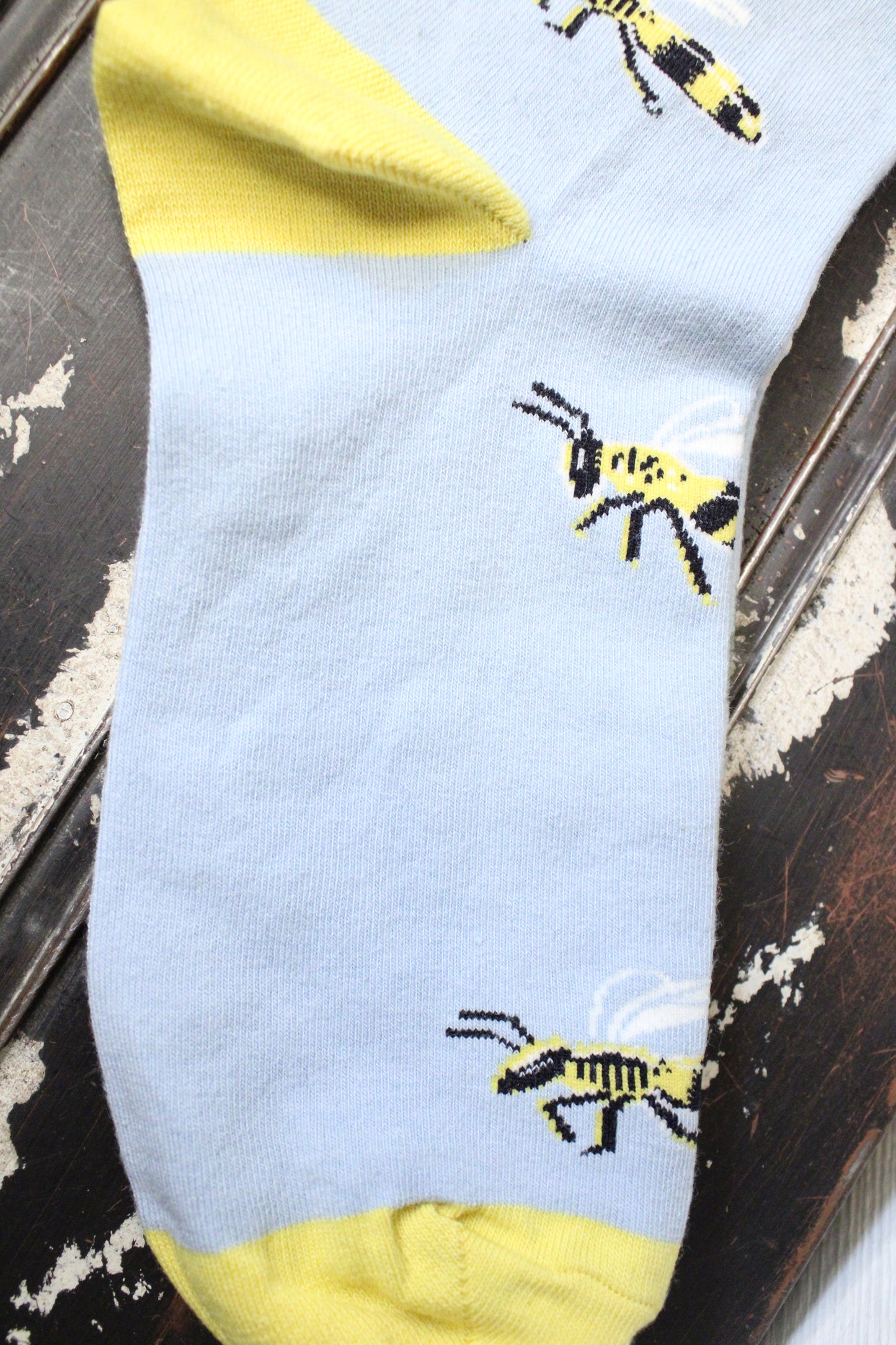 Bees And Daisies Socks
