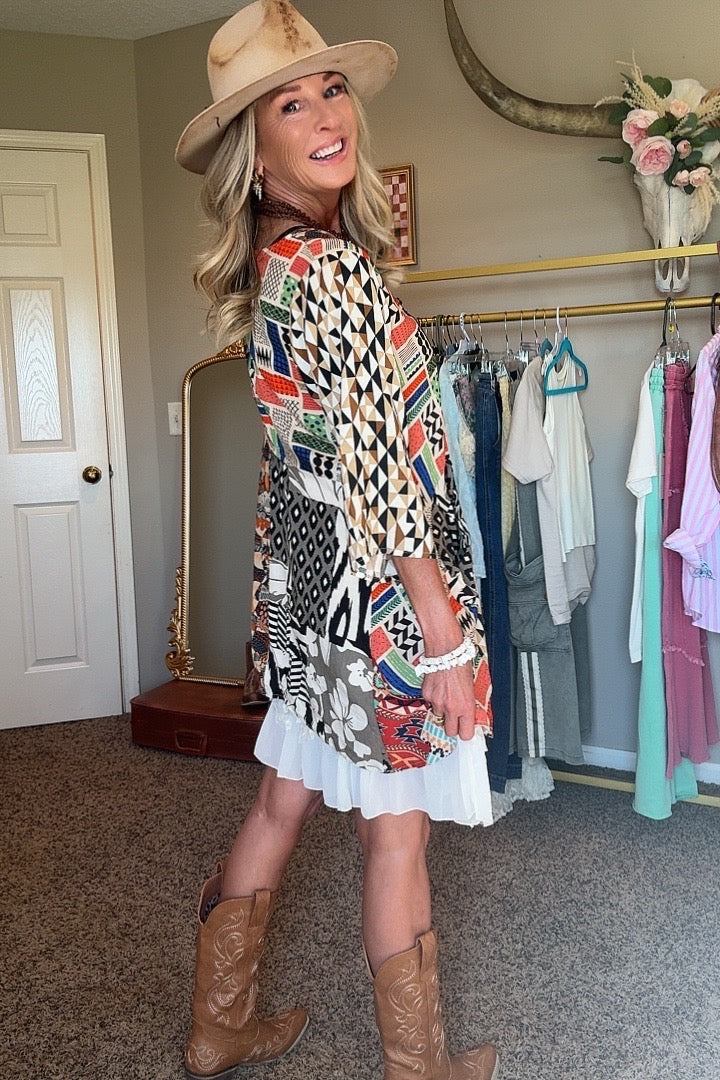 Hippie Patchwork Tunic