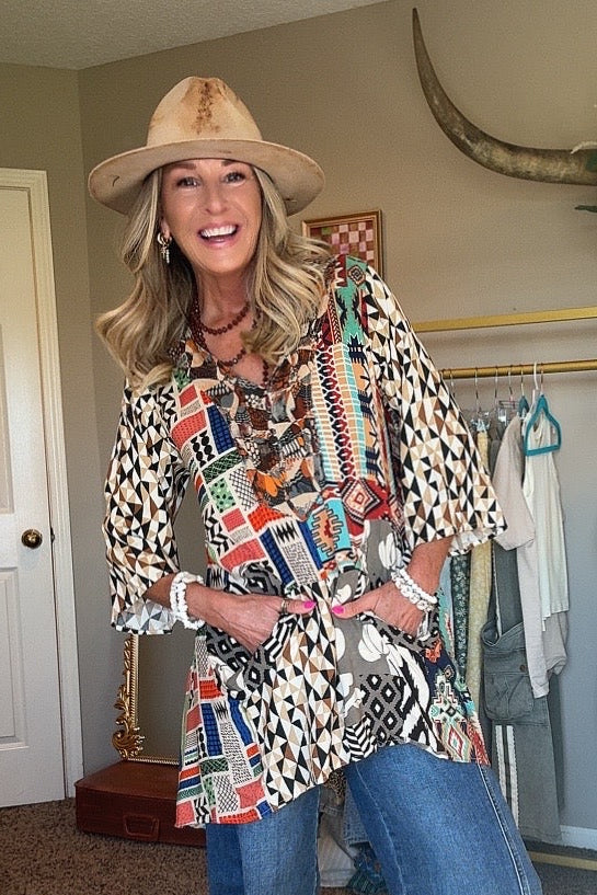 Hippie Patchwork Tunic