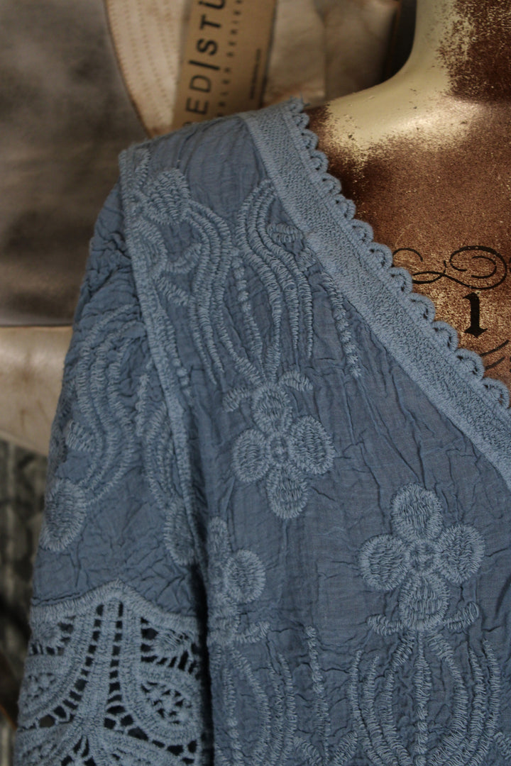 Waverly Blue Cardigan