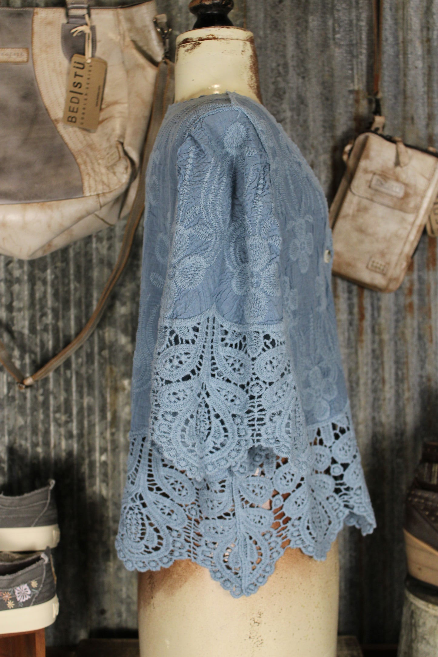 Waverly Blue Cardigan