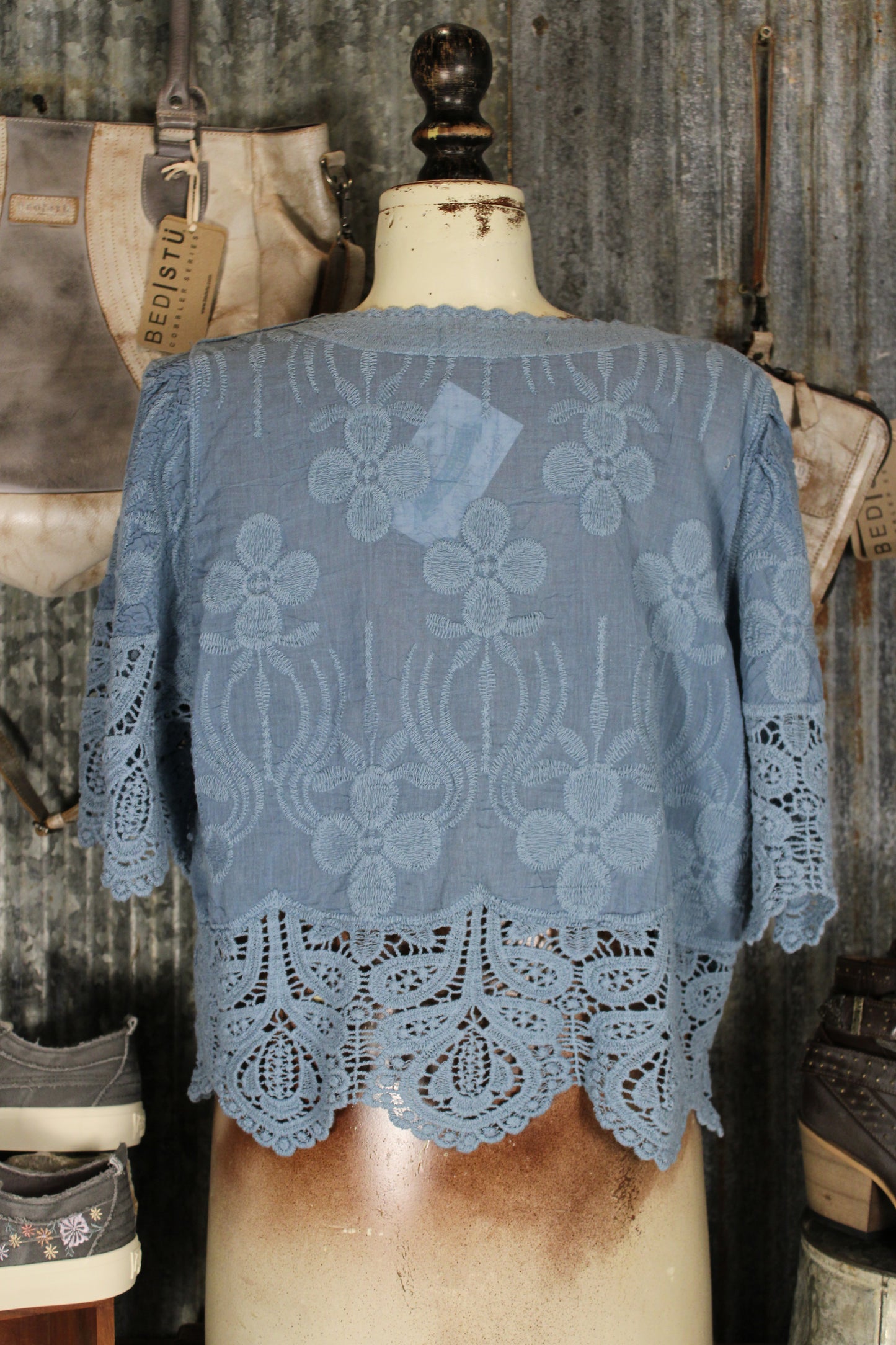 Waverly Blue Cardigan