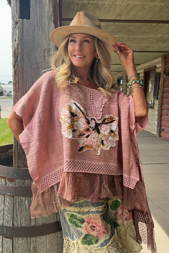 Celestial Songbird Poncho
