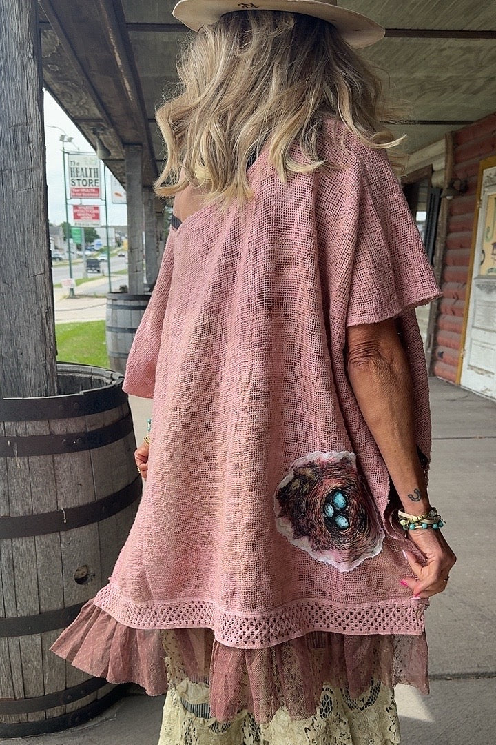 Celestial Songbird Poncho