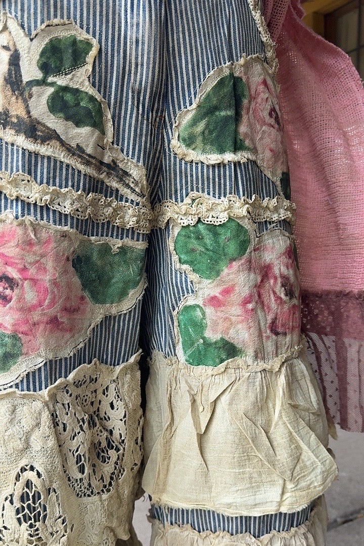 Cottage Rose Ruffle Pants