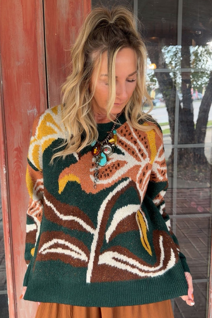 Twilight Garden Sweater