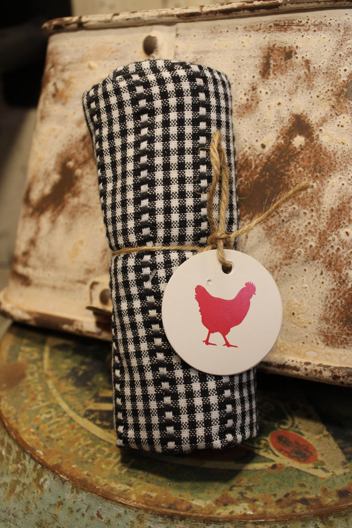 Farmhouse Gingham Kitchen Towel