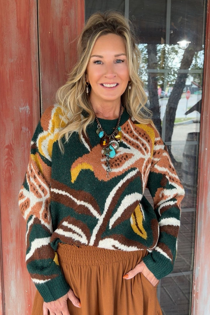 Twilight Garden Sweater