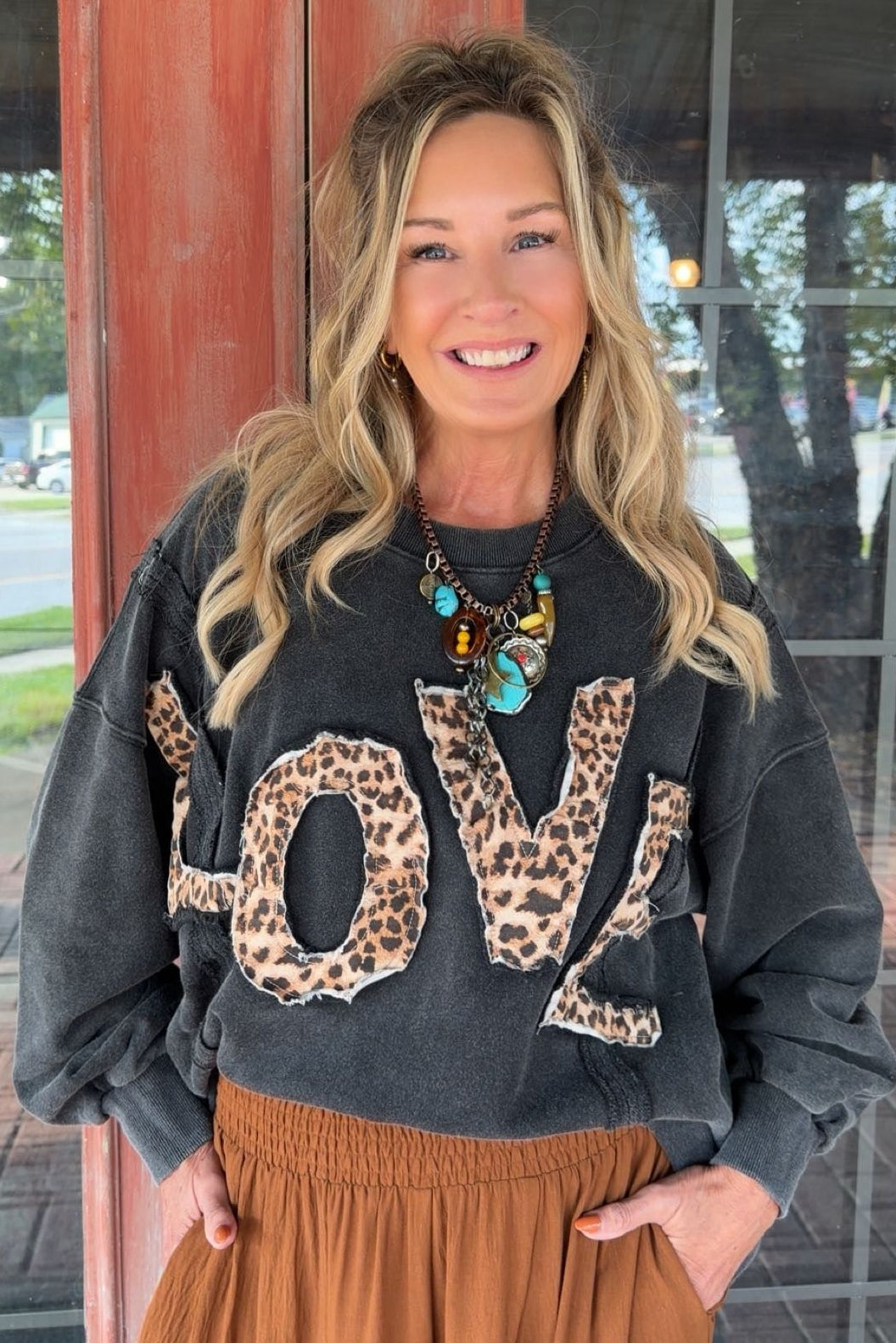 Leopard Love Sweatshirt