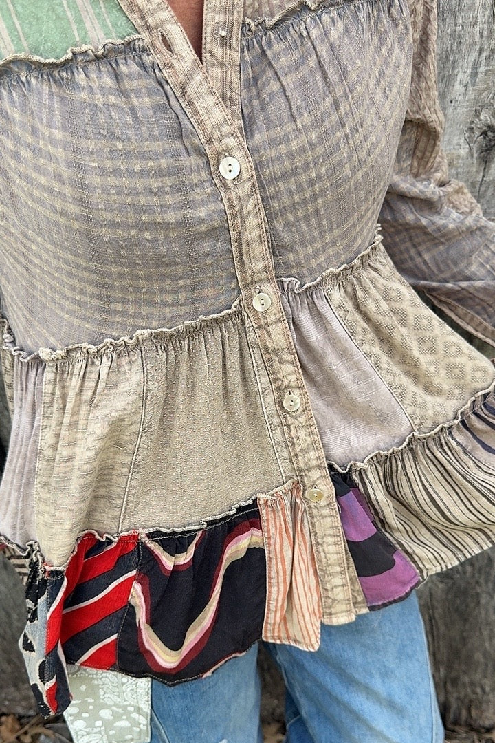 Juniper Sand Blouse