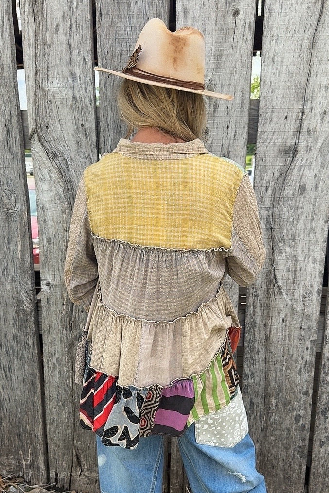 Juniper Sand Blouse