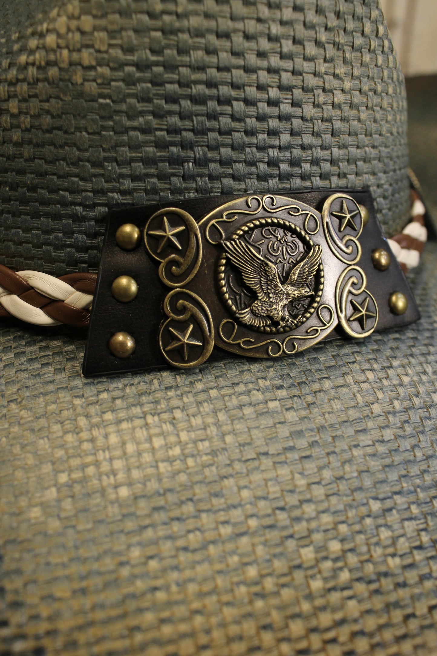 Midnight Eagle Cowgirl Hat