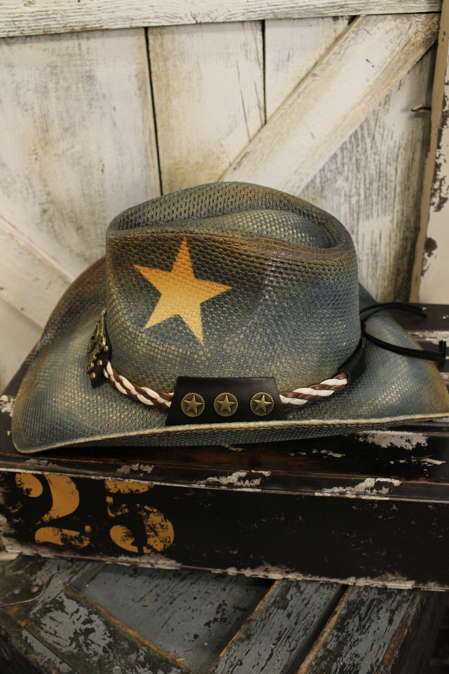 Midnight Eagle Cowgirl Hat