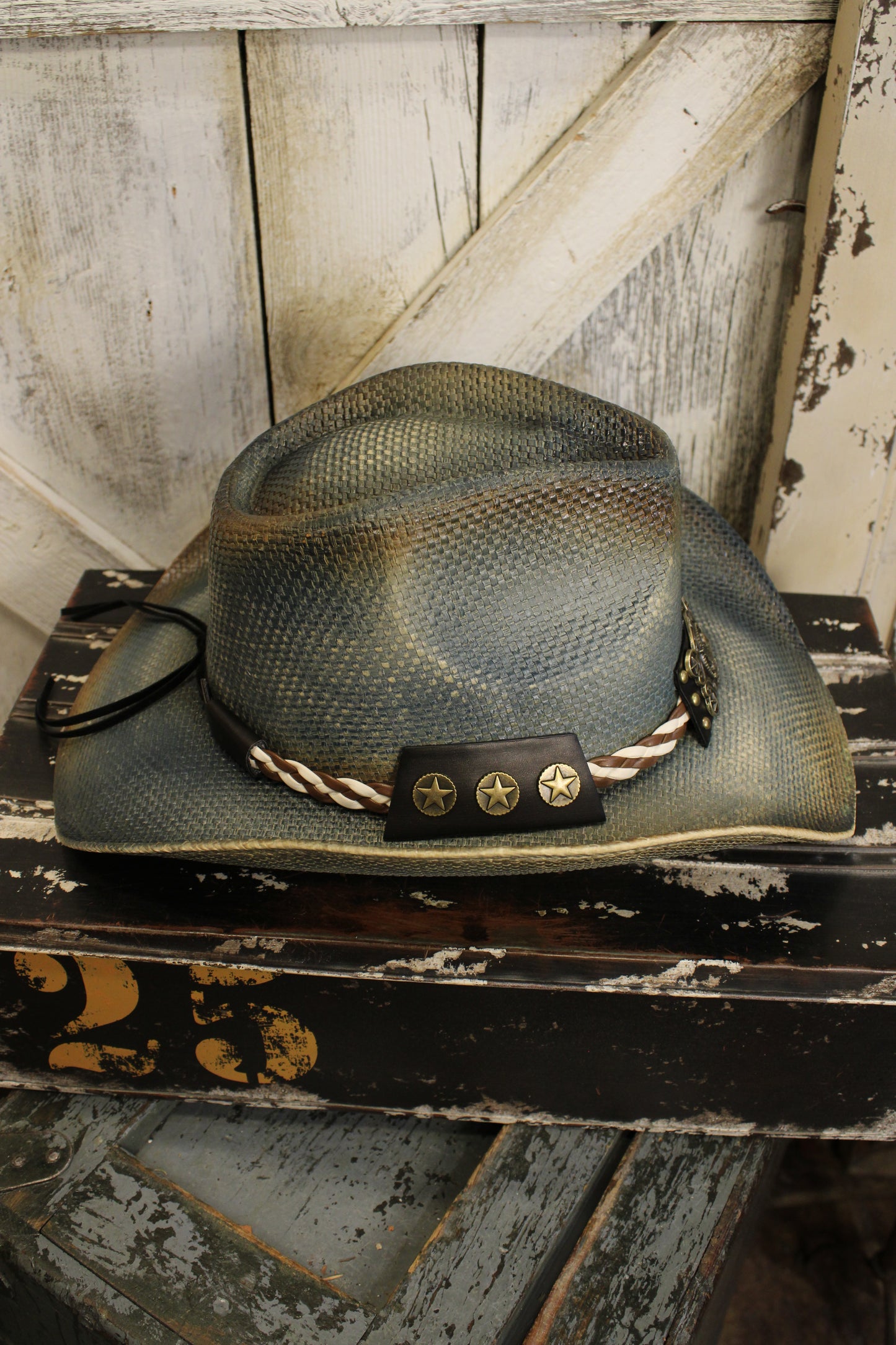 Midnight Eagle Cowgirl Hat