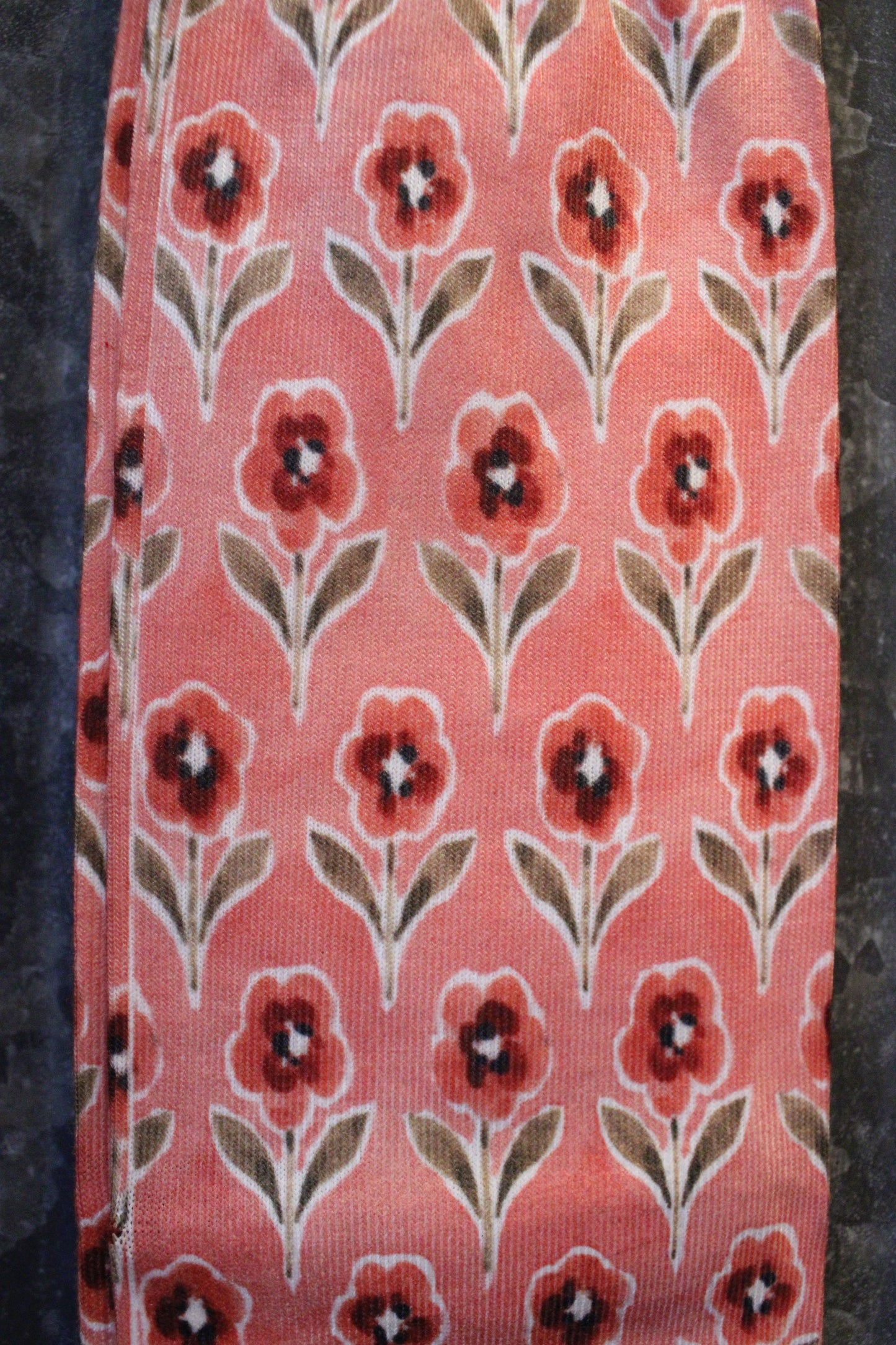 Buttery Soft Pink Floral Socks