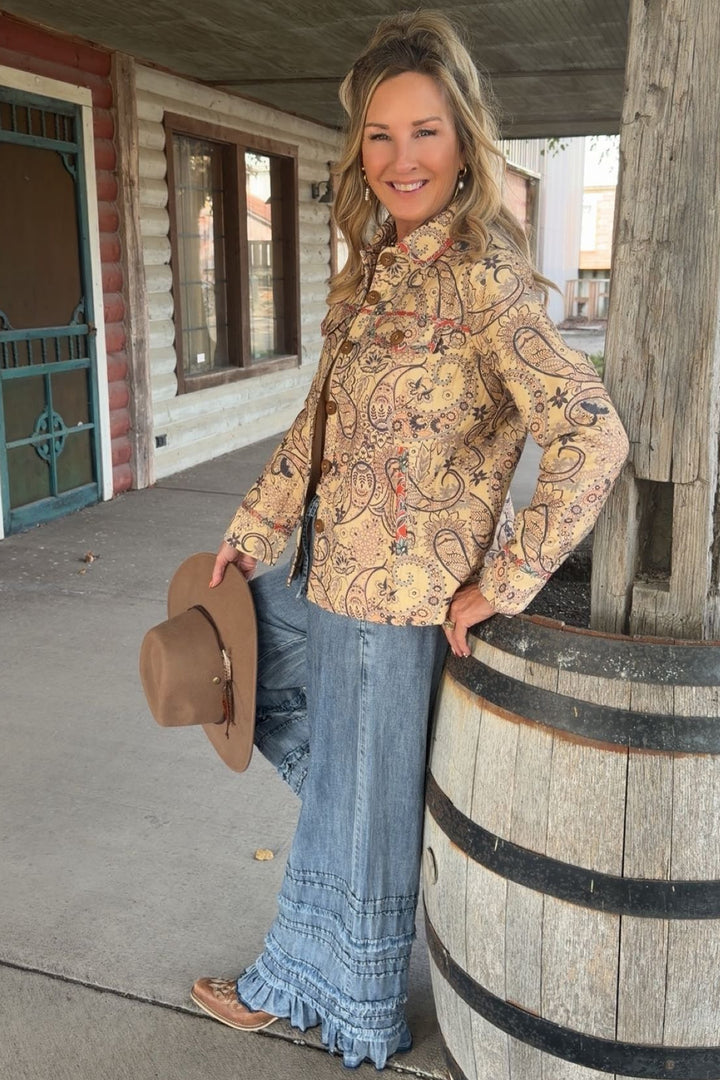 Pecan Paisley Jacket