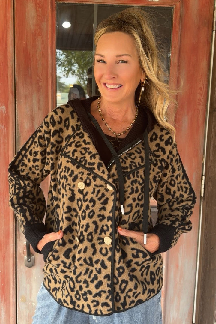 Desert Luxe Leopard Jacket