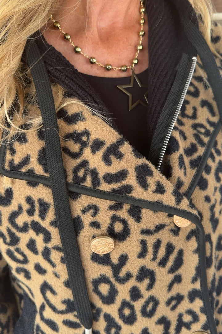 Desert Luxe Leopard Jacket
