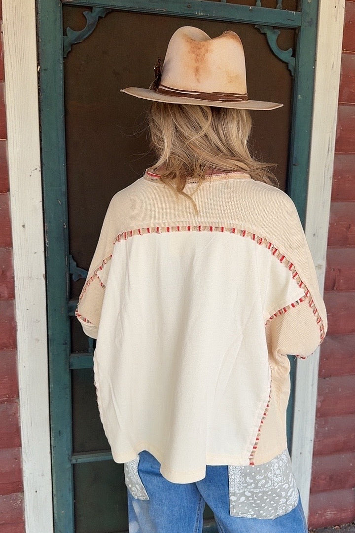 Petal Patch Natural Top