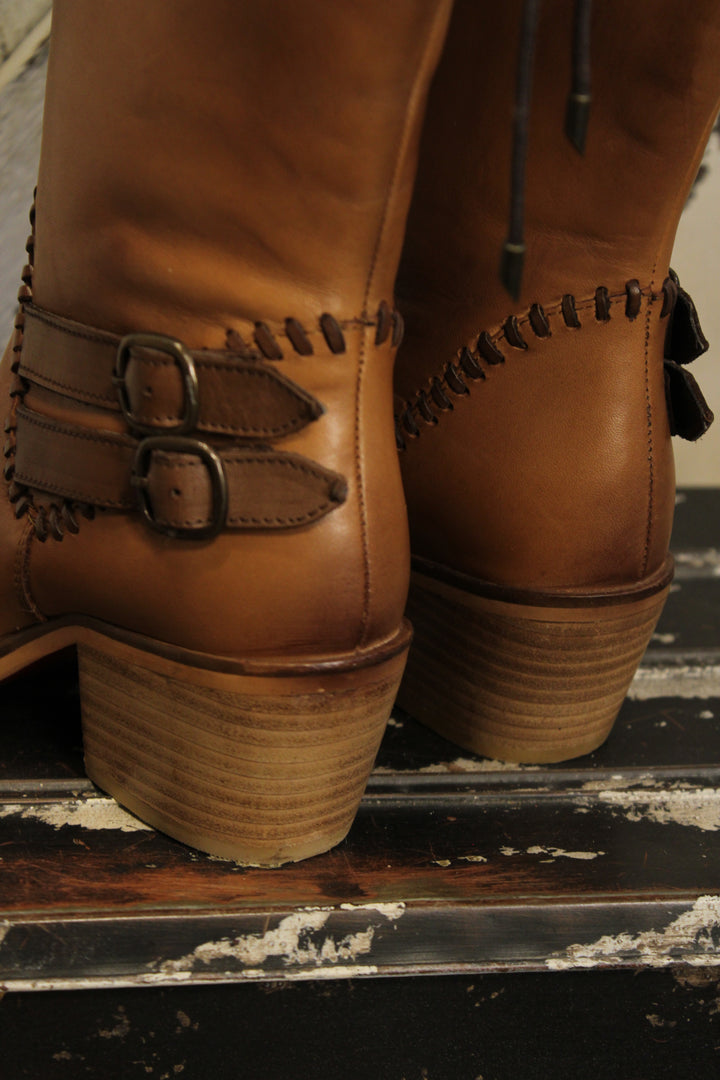 Dusty Trail High Boots