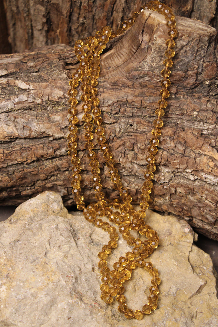 Sparkle And Shine Light Topaz Necklace