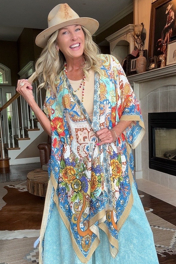 Island Oasis Kimono