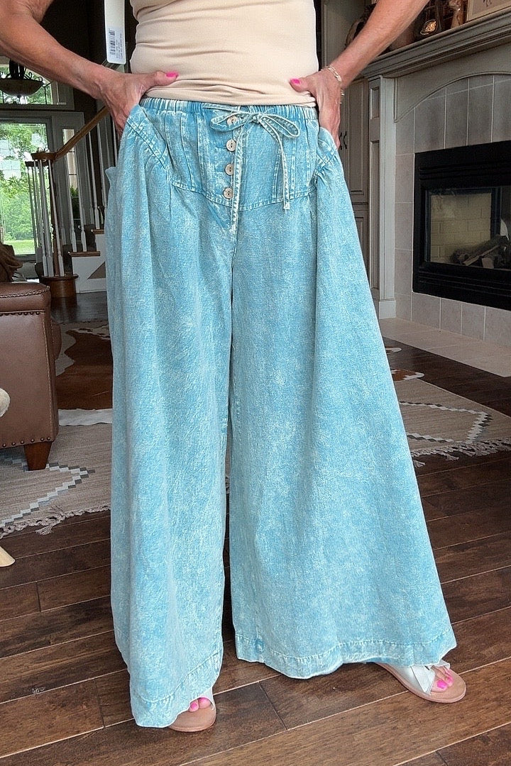 Coastal Breeze Wide Leg Pants