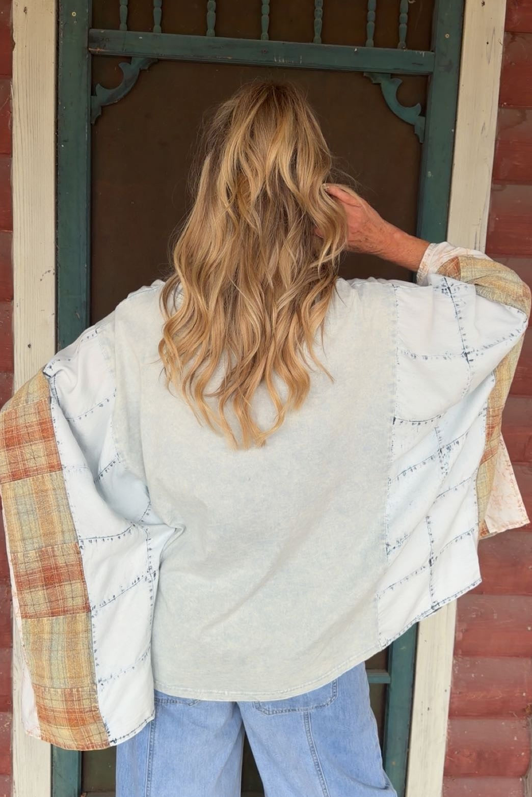 Sweetheart Patchwork Poncho