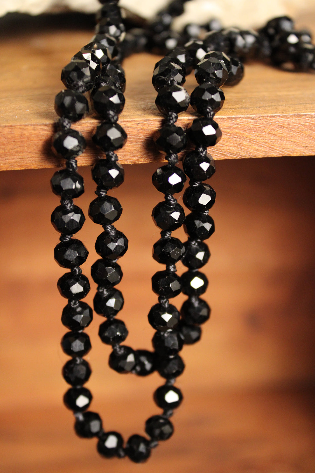 Sparkle And Shine Onyx Necklace