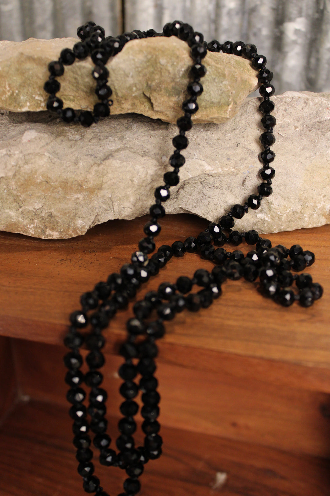 Sparkle And Shine Onyx Necklace
