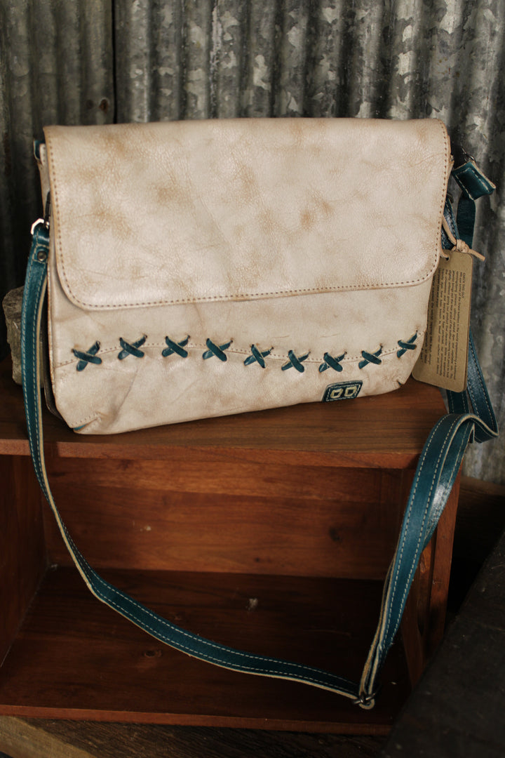 Bed|Stu Cleo Nectar Lux Arctic Teal Rustic Handbag