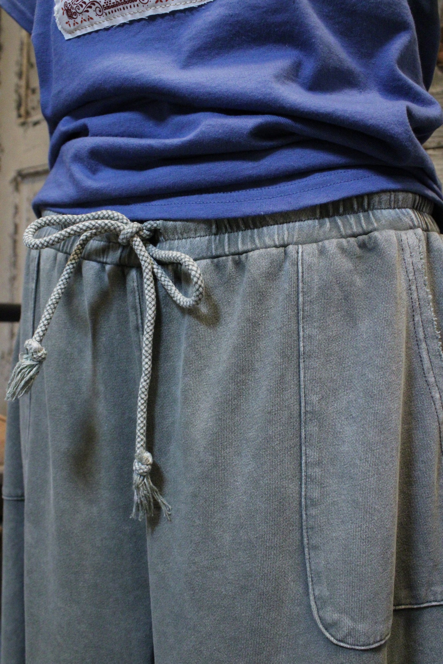 Kick Back Ash Green Casual Pants