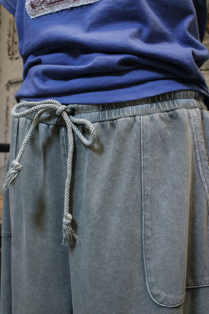 Kick Back Ash Green Casual Pants