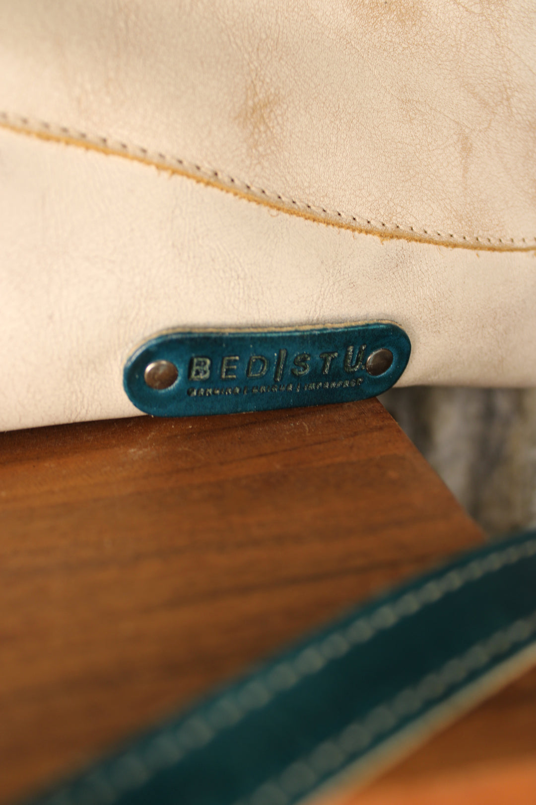 Bed|Stu Cleo Nectar Lux Arctic Teal Rustic Handbag