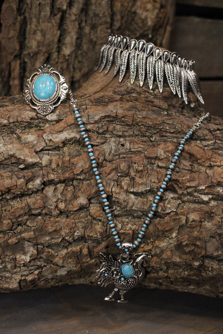 Happy Rooster Necklace