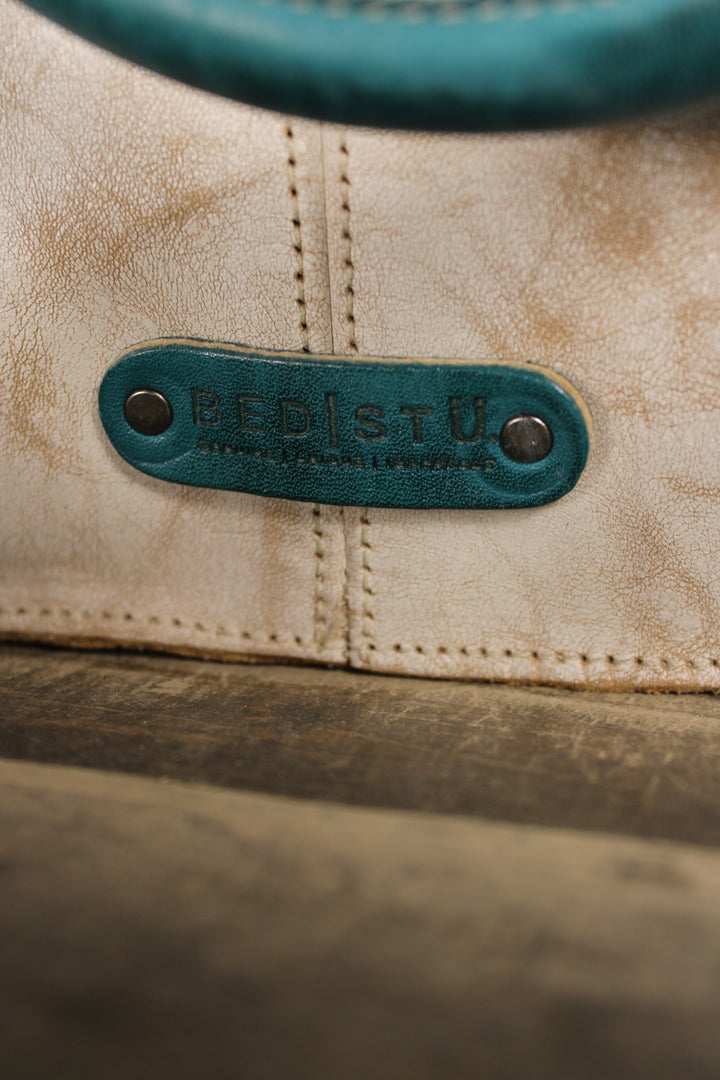 Bed|Stu Bruna Nectar Lux Arctic Teal Rustic Handbag